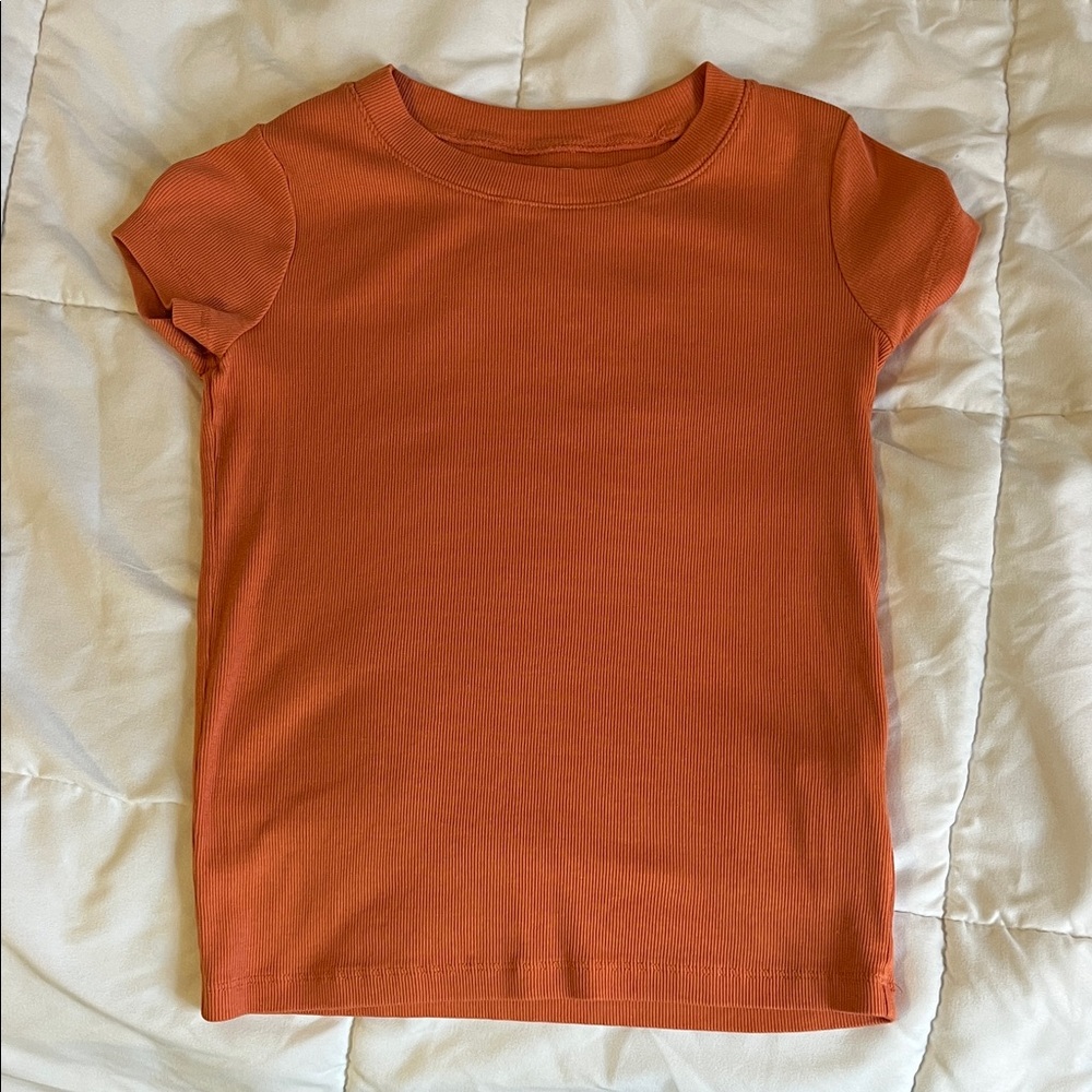 Madewell ribbed t xxs